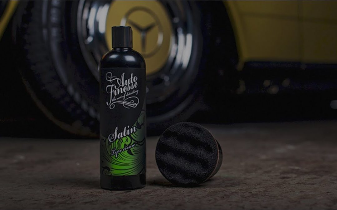 Tratamiento para neumaticos con Kenotek y Auto Finesse